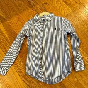 Ralph Lauren Dress- Button Down Shirt Boys size 7